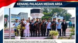KENANG PALAGAN MEDAN AREA Pangdam I/BB Pimpin Upacara Penghormatan di Tugu Juang Perbaungan